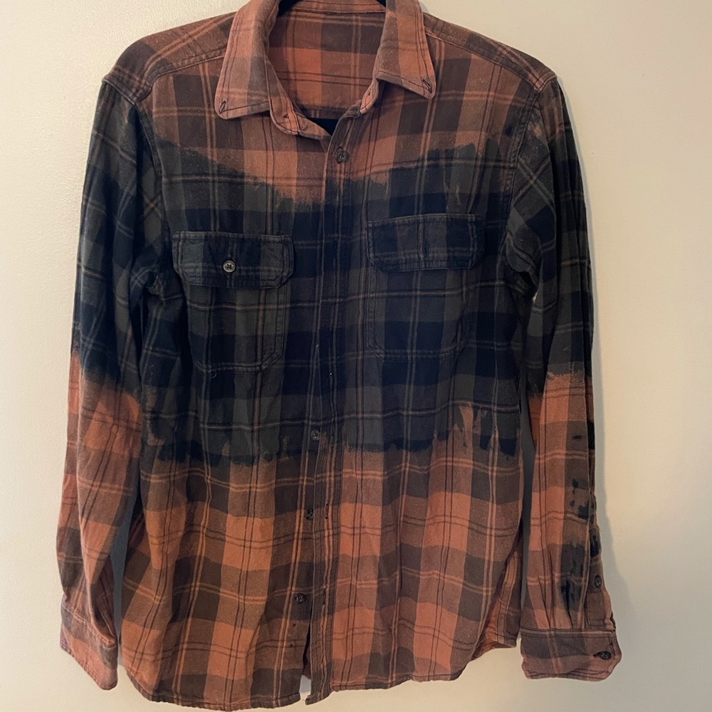 One of a Kind Hand Died Women’s flannel
